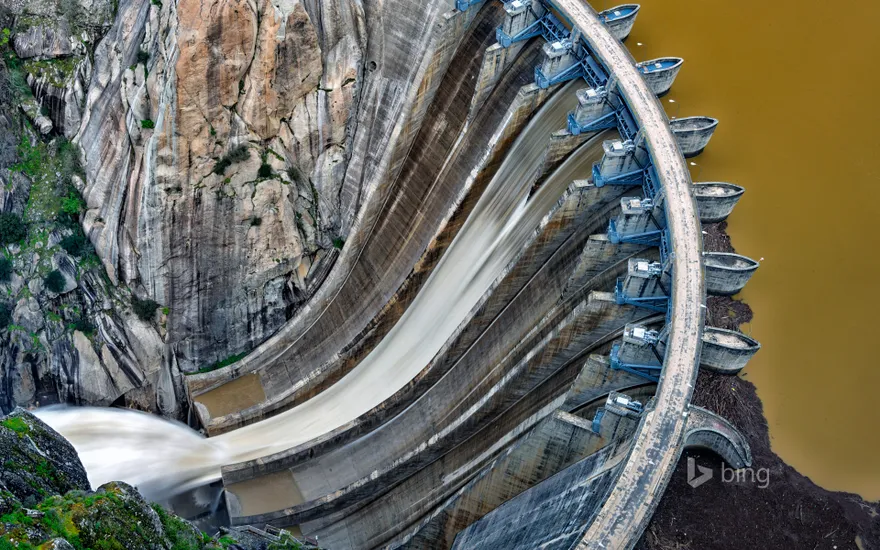 Aldeadávila Dam, Arribes del Duero, Salamanca, Spain