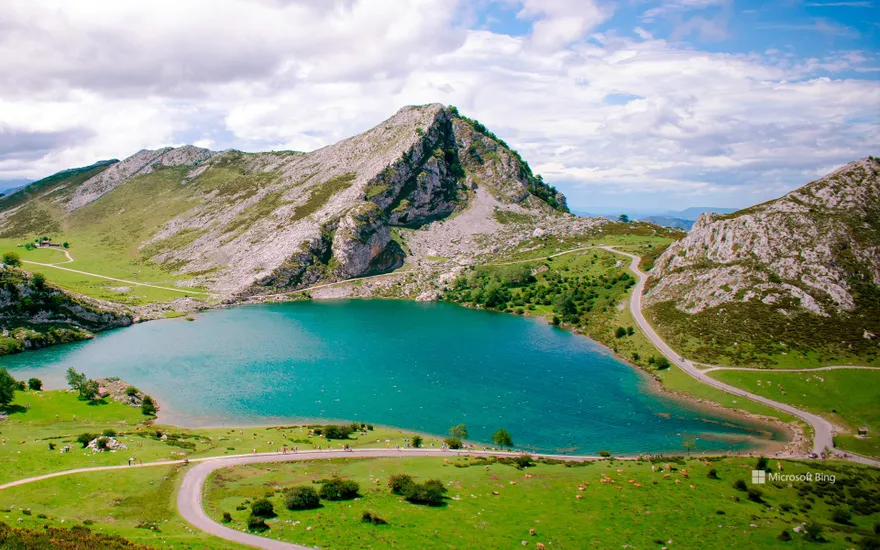 Lakes of Covadonga, Asturias, Spain