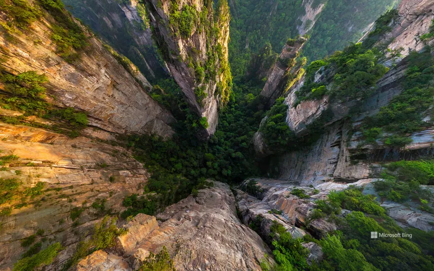 'Avatar Mountains,' Zhangjiajie National Forest Park, China