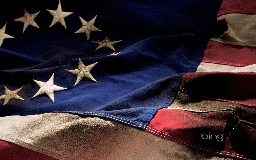 ”Betsy Ross” flag, symbol of the American Revolution