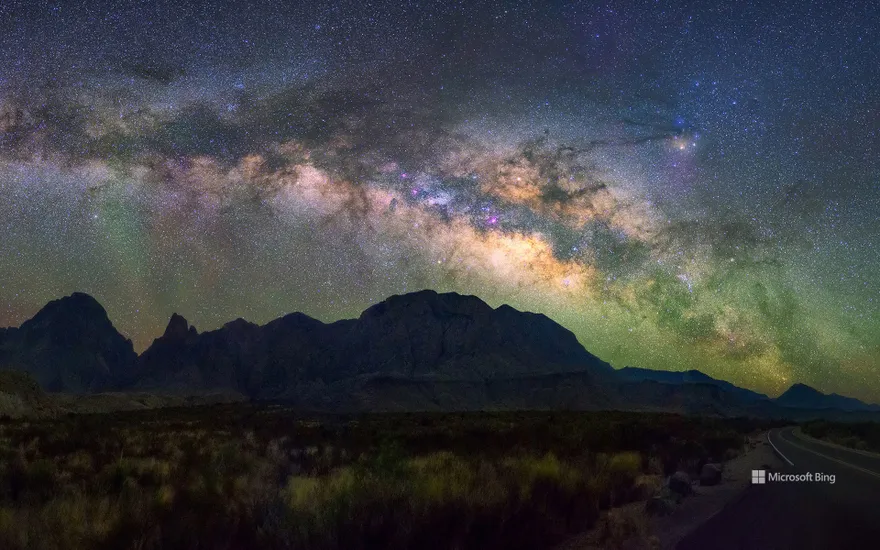 Milky Way over Big Bend National Park, Texas, USA