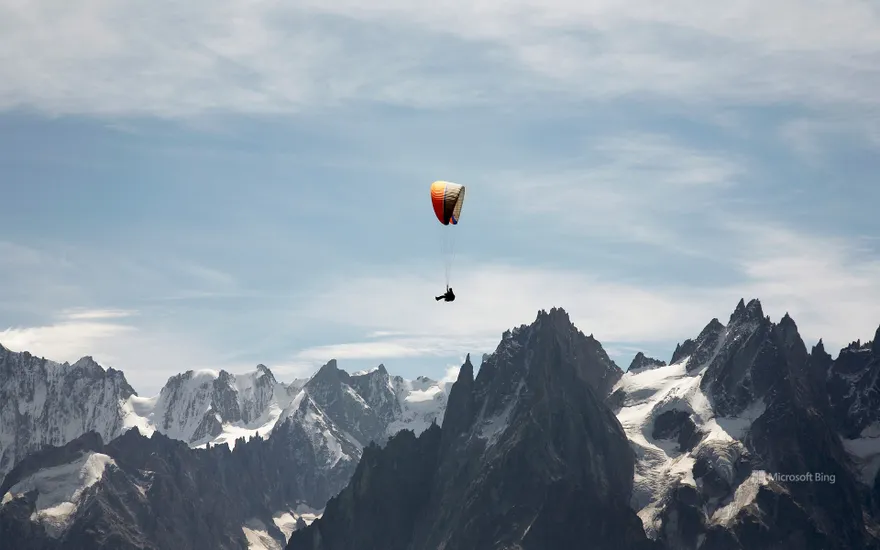 Paragliding Rhone-Alpes, France