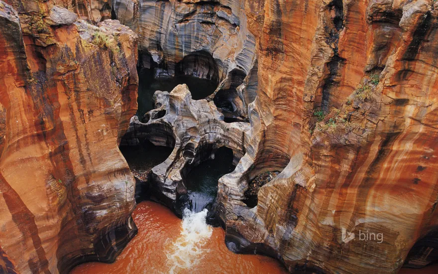 Bourke’s Luck Potholes in Blyde River Canyon, South Africa