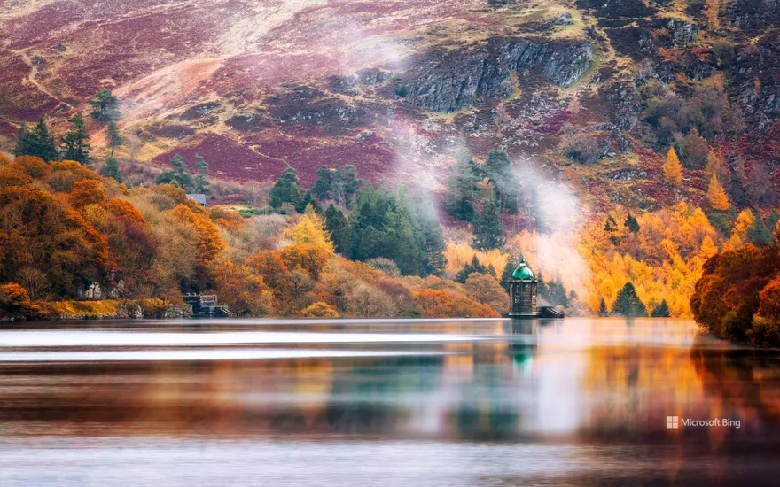 Pen y Garreg dam, Elan Valley, Rhayader