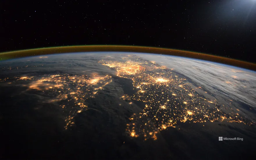 Earth seen from the International Space Station