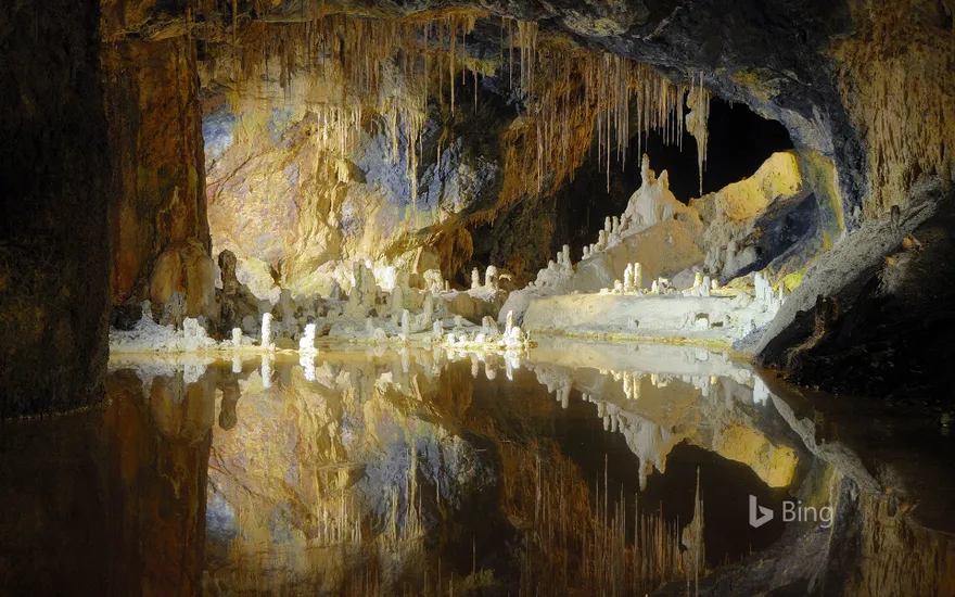 Saalfeld Fairy Grottoes, Thuringia, Germany