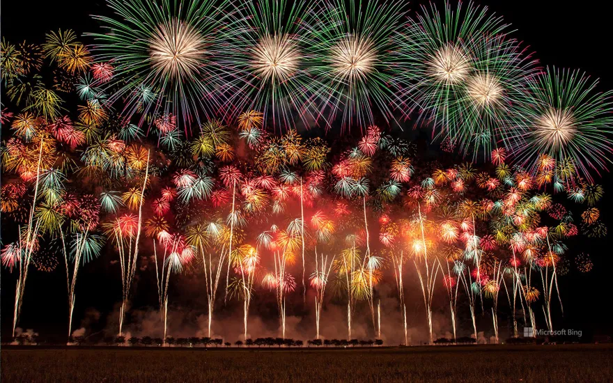 National Fireworks Competition, Daisen City, Akita Prefecture