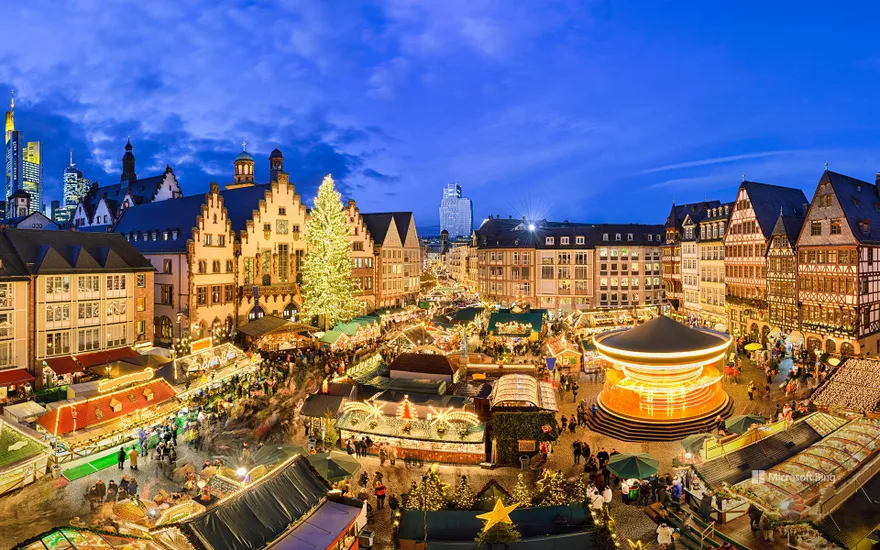 Christmas market in Frankfurt am Main, Hesse