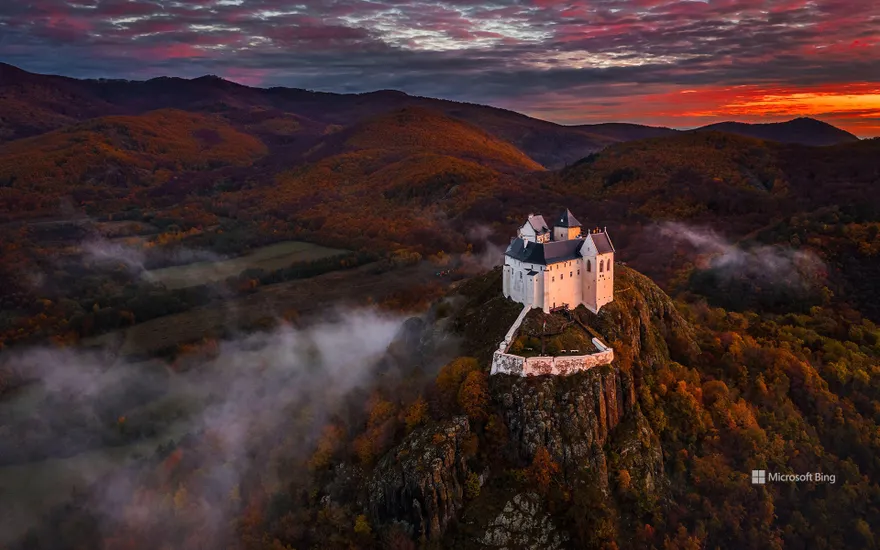 Füzér Castle in the Zemplén Mountains, Hungary