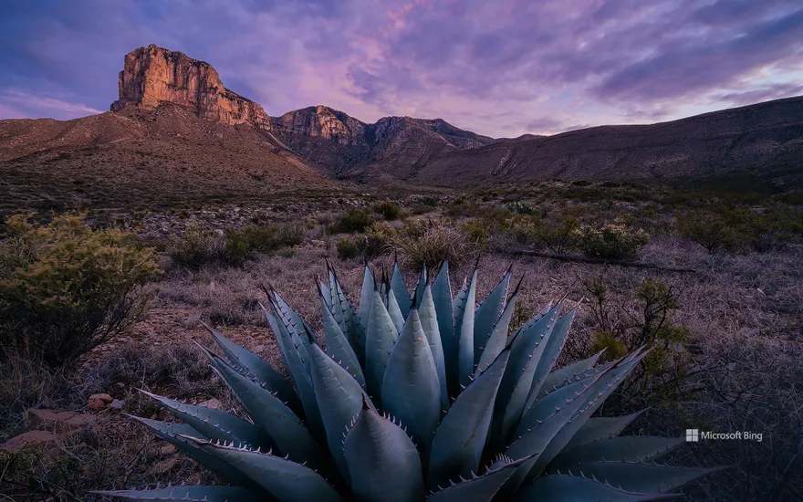 El Capitan in Guadalupe Mountains National Park, Texas, USA