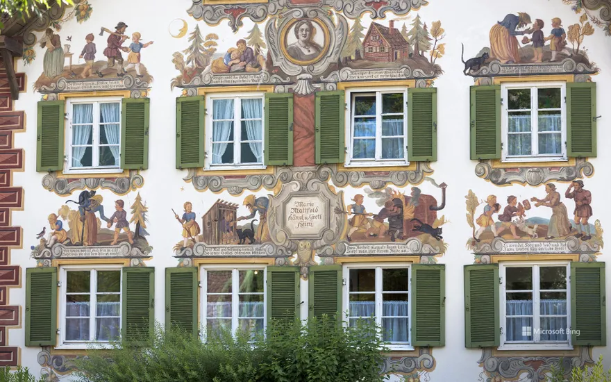 Hansel and Gretel House in Oberammergau, Bavaria
