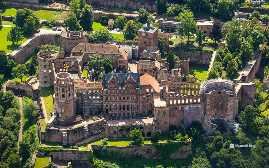 Schloss Heidelberg, Heidelberg, Baden-Württemberg