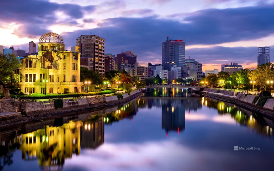 Atomic Bomb Dome and Motoyasu River, Hiroshima