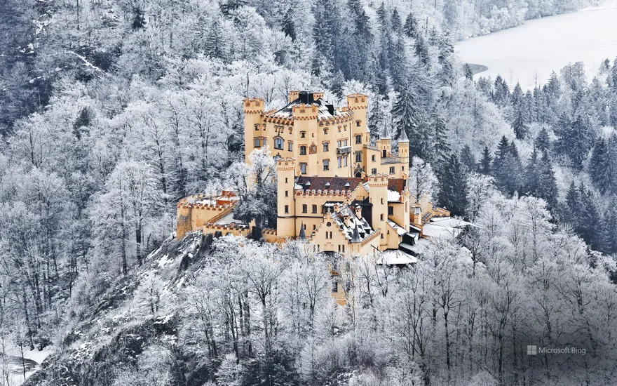 Hohenschwangau Castle, Schwangau near Füssen, Bavaria
