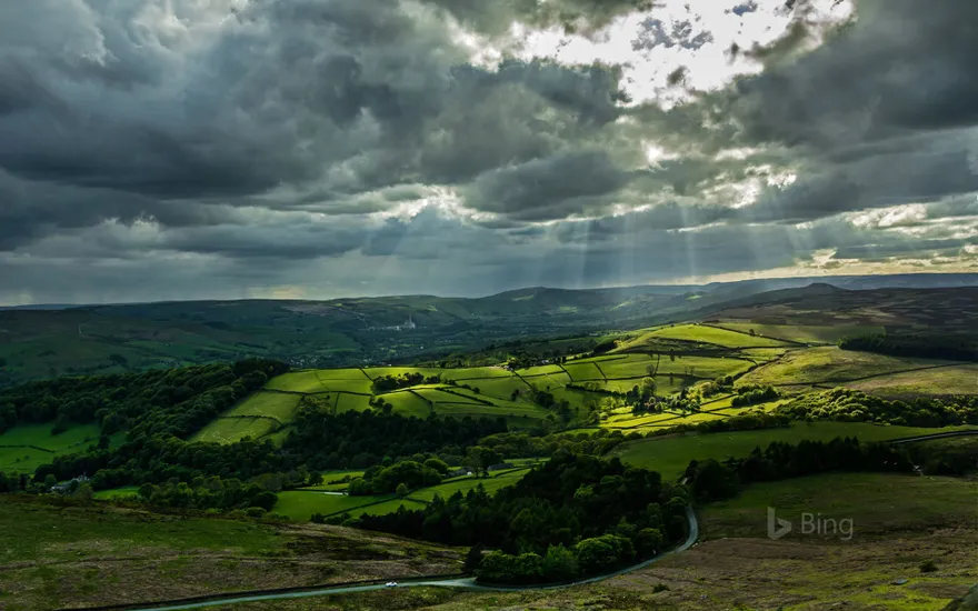 Hope Valley, Peak District, England
