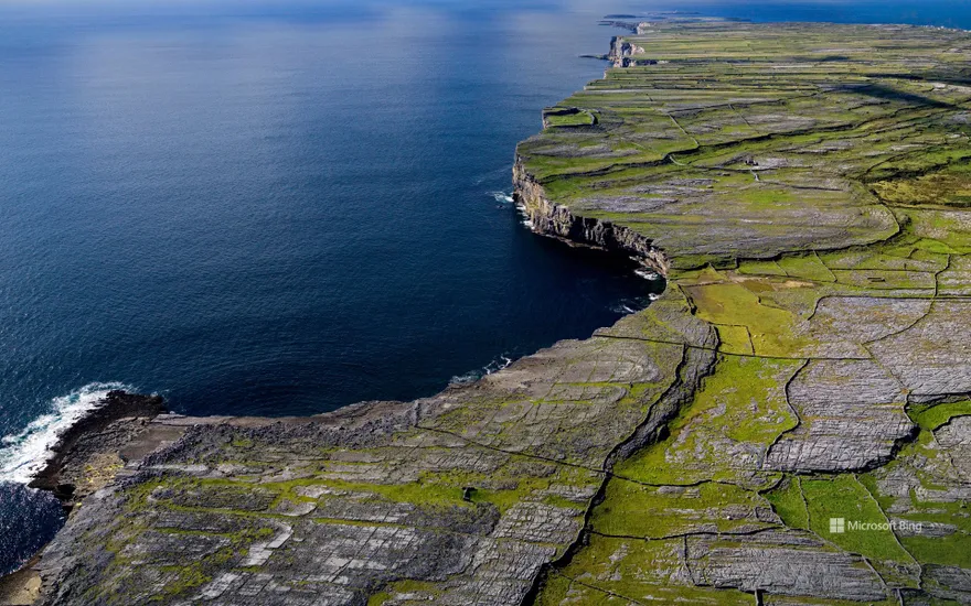Inisheer, the smallest of the three Aran Islands in Galway Bay, Ireland