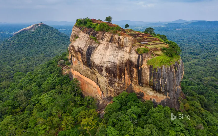 Sigiriya Rock, Central Province, Sri Lanka