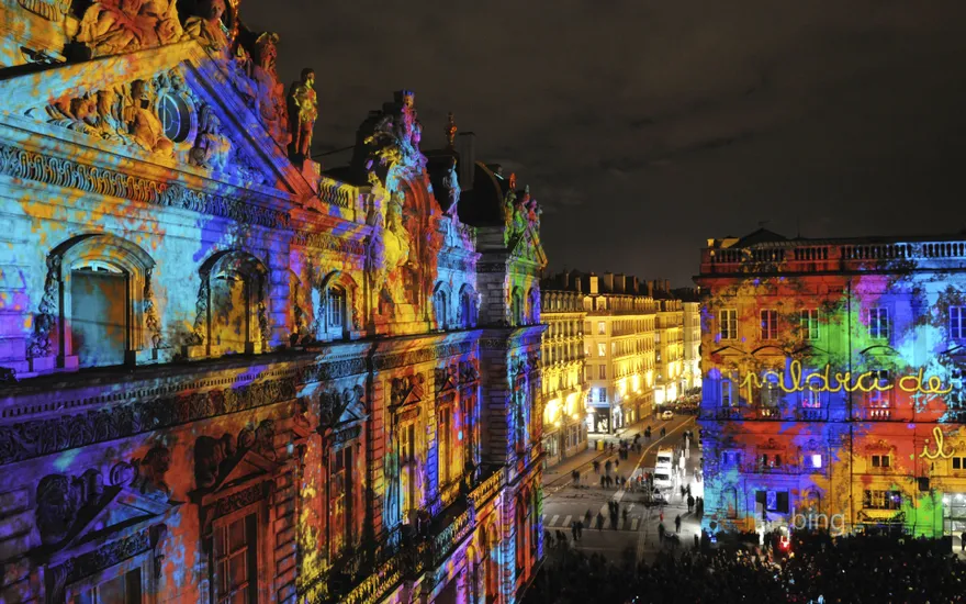 Festival of Lights, Lyon, Rhône-Alpes, France