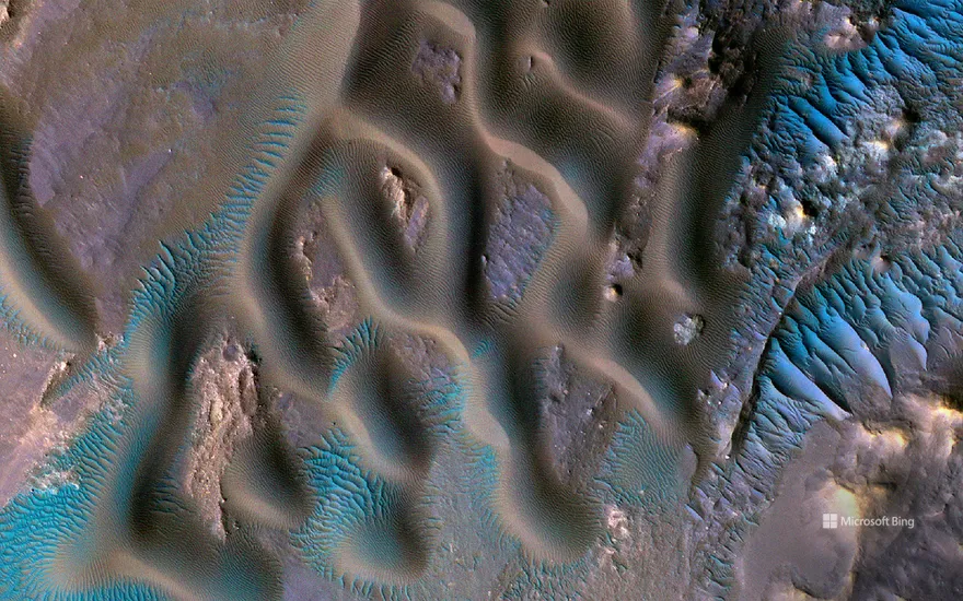 Gamboa Crater, Mars