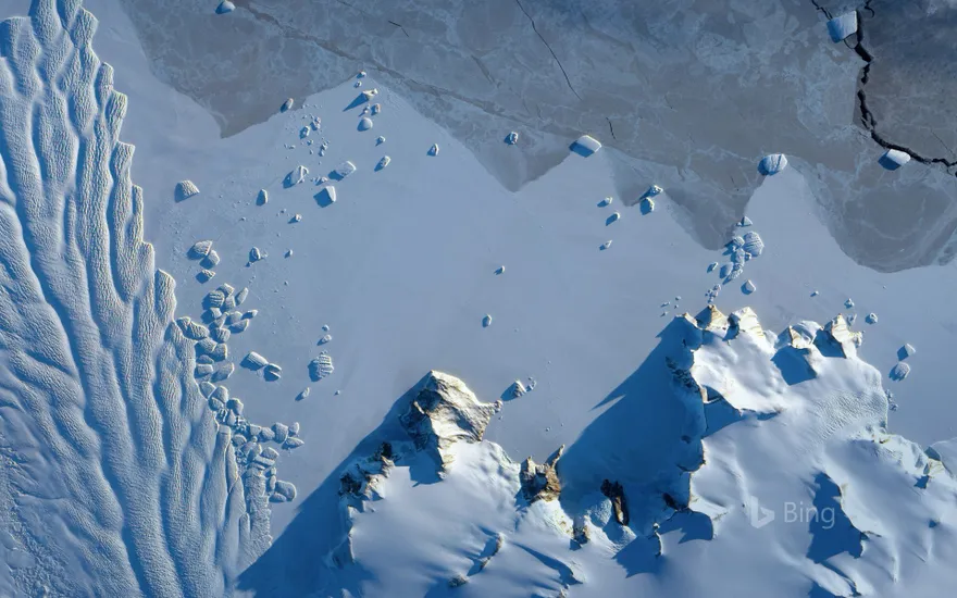 Matusevich Glacier in Antarctica