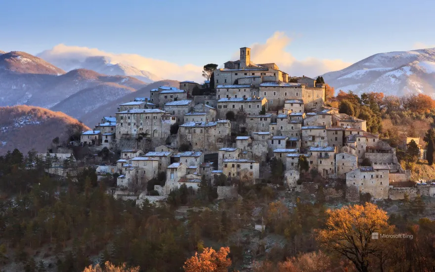 Village of Labro, Rieti Province, Italy