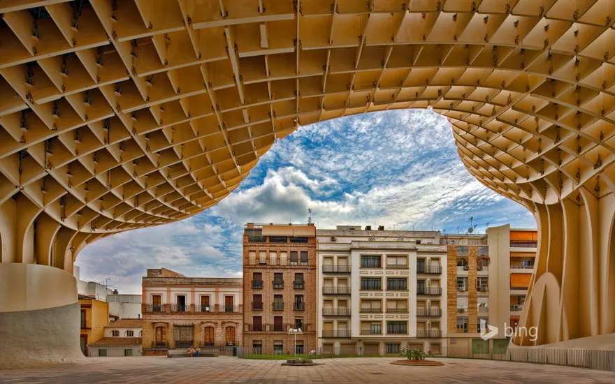 Metropol Parasol in Seville, Spain
