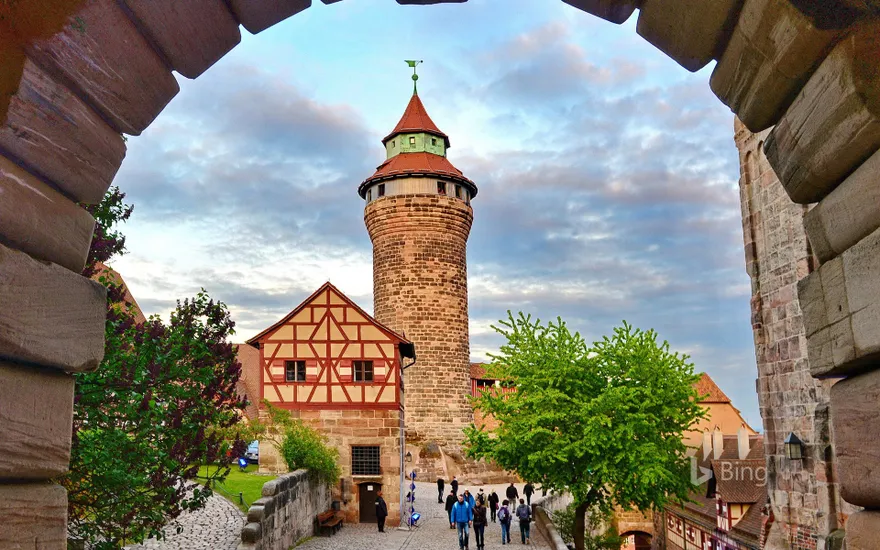 Sinwell Tower of the Imperial Castle, Nuremberg, Bavaria