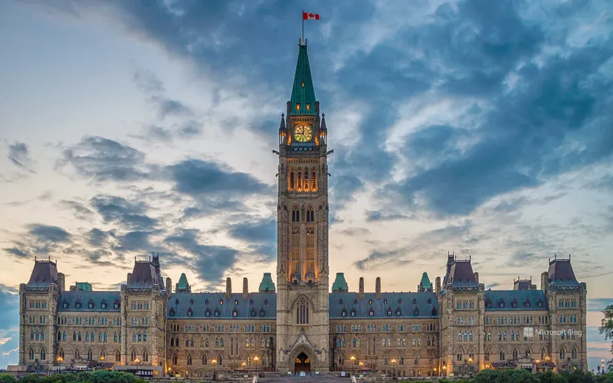 The Parliament of Canada in Ottawa