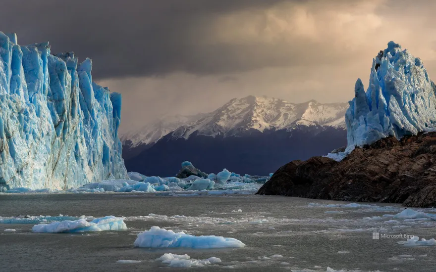 Perito Moreno Glacier in Patagonia's Los Glaciares National Park, Argentina