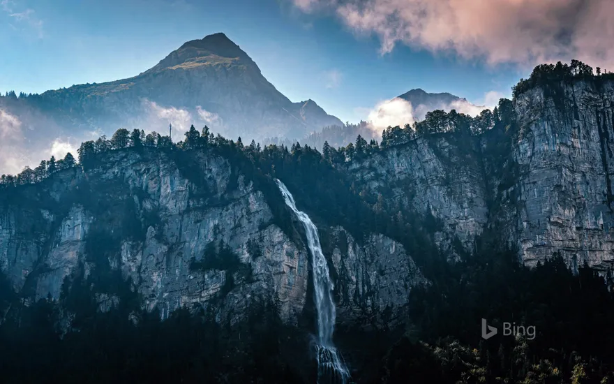 Reichenbach Falls, Bernese Oberland, Switzerland