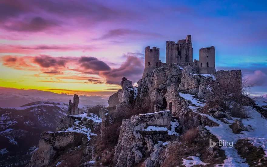 Rocca Calascio in Abruzzo, Italy