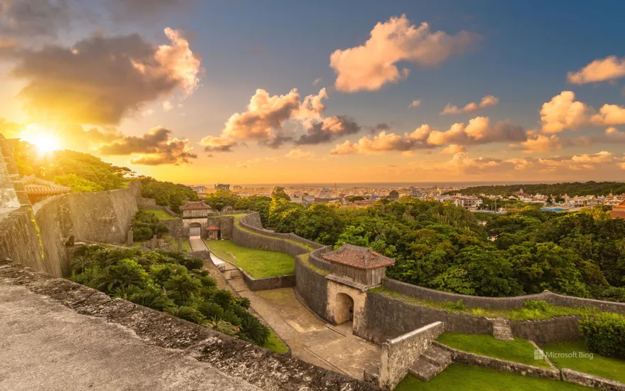 "Kukeimon of Shuri Castle" Okinawa, Naha City