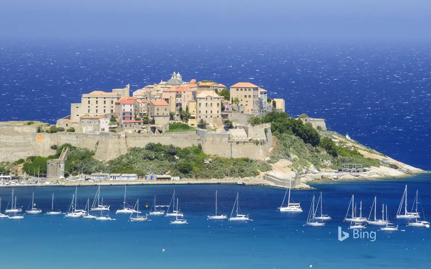 Calvi citadel, Corsica, France