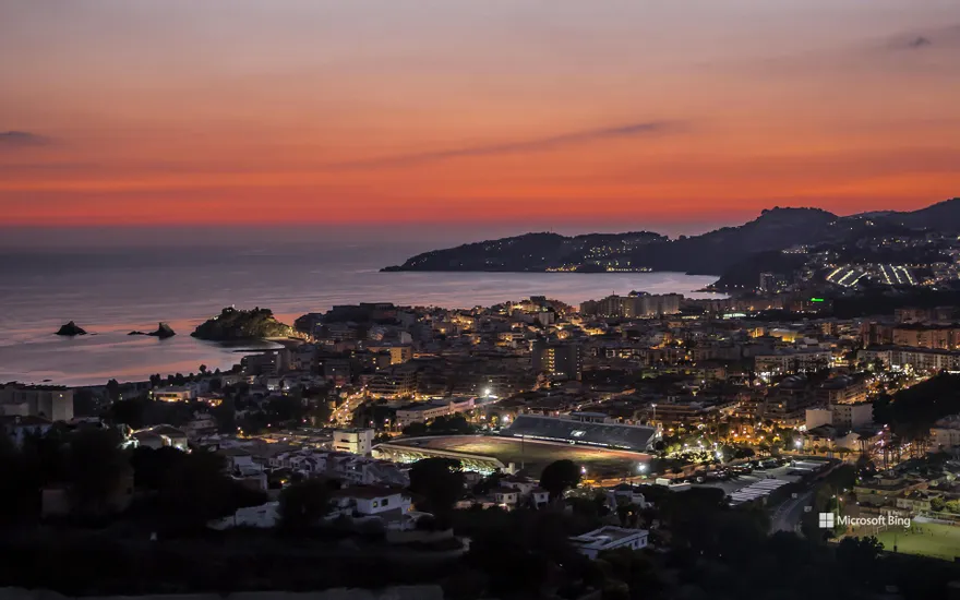 Sunset in Almuñécar, Granada