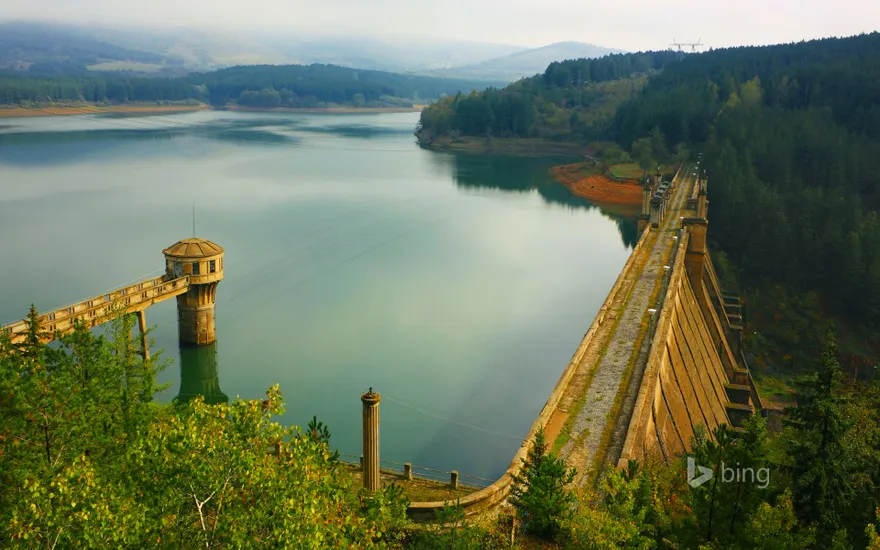 Studena Dam, Struma River, Bulgaria