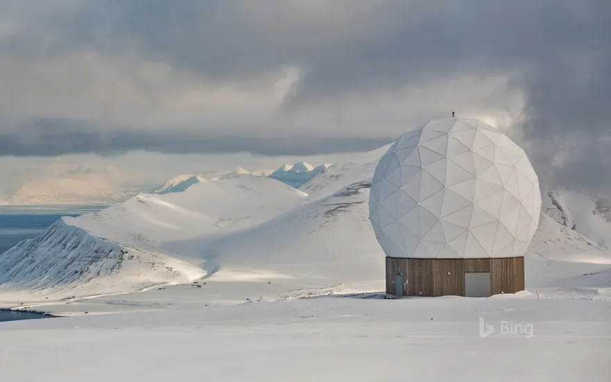 Svalbard Satellite Station, Svalbard archipelago, Norway