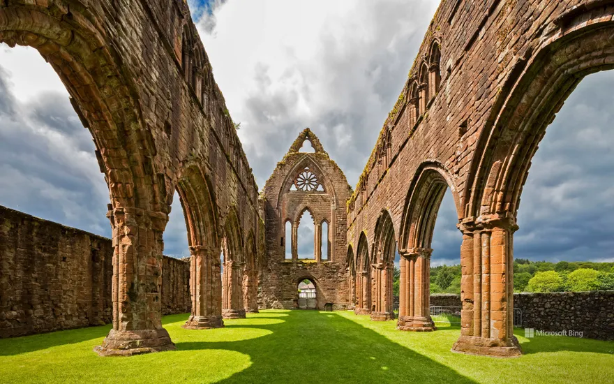 Sweetheart Abbey, Dumfries and Galloway, Scotland