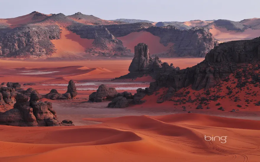 Tassili n'Ajjer National Park in the Sahara, Algeria