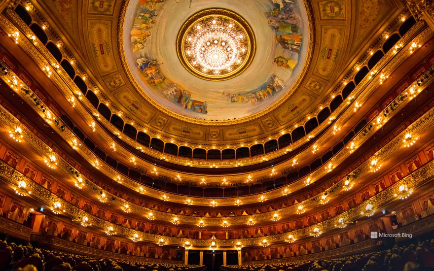 The Teatro Colón in Buenos Aires, Argentina