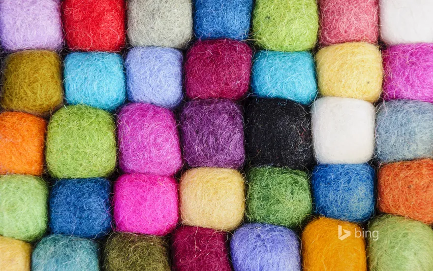 Wool, Boudhanath, Kathmandu, Nepal