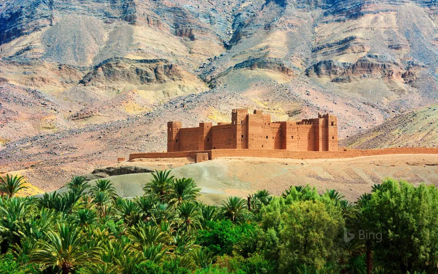 Timiderte Kasbah, Draa Valley, Morocco