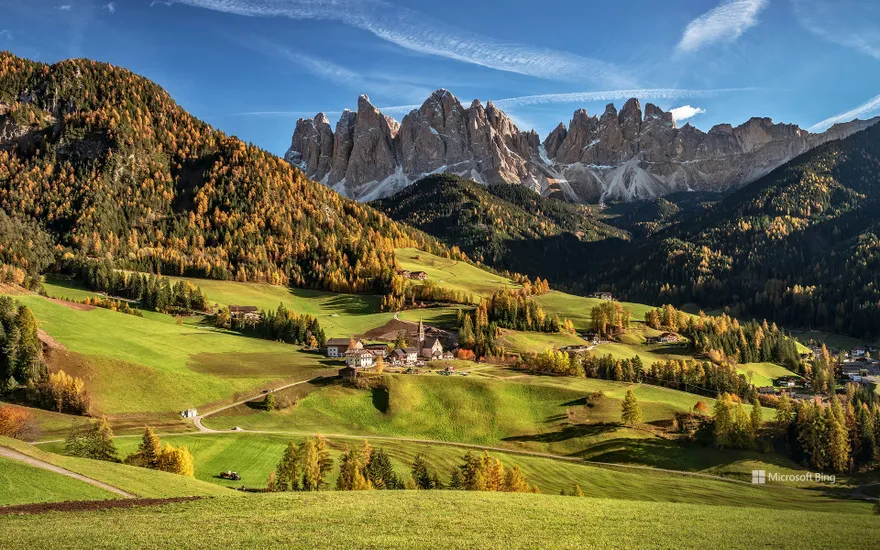 Val di Funes, South Tyrol, Italy