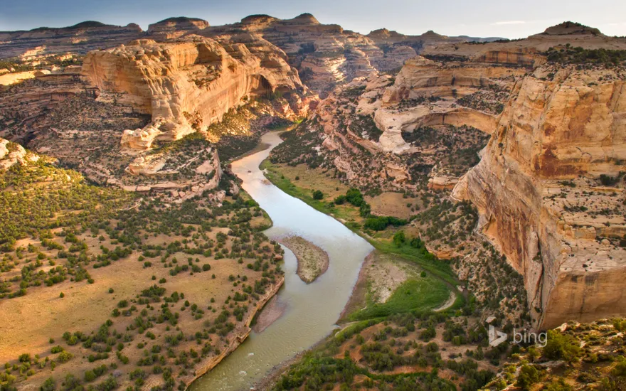 Yampa River flowing through Dinosaur National Monument, Colorado